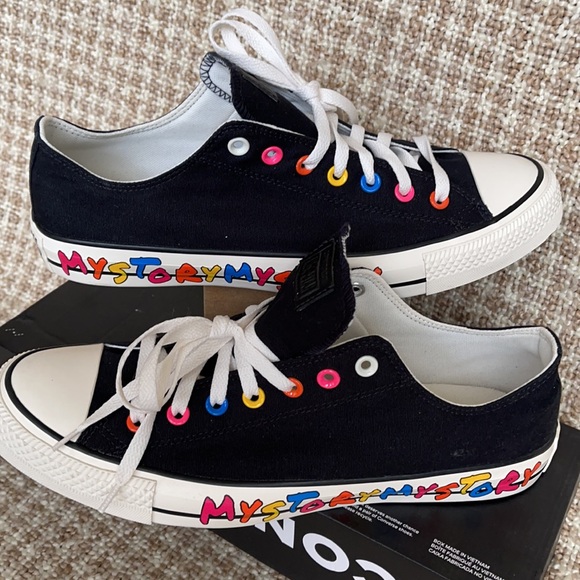 Converse Ctas OX Black/Hyper Pink/Egret MEN`S - Picture 11 of 16